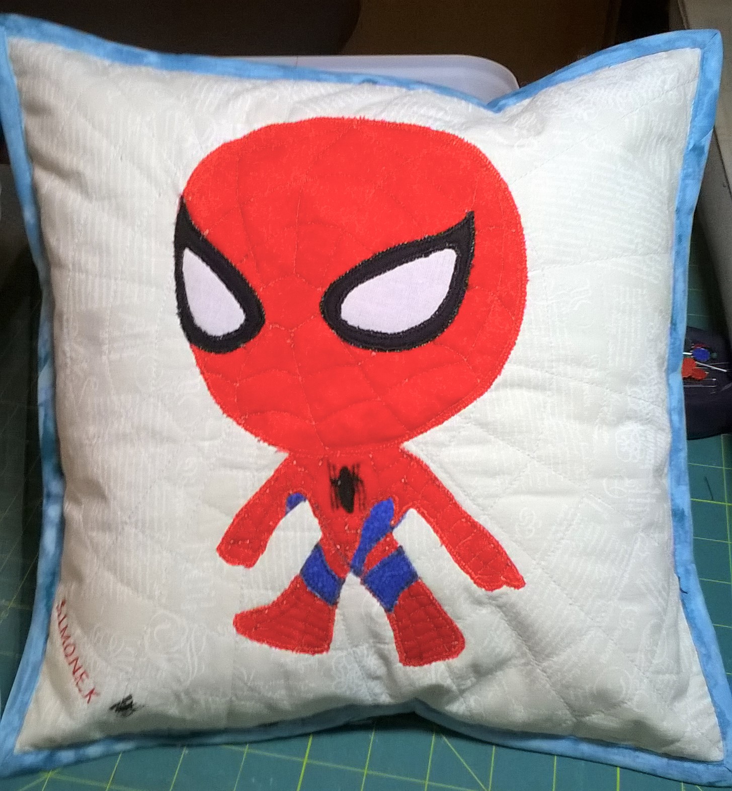 Jana - Spiderman -polštářek