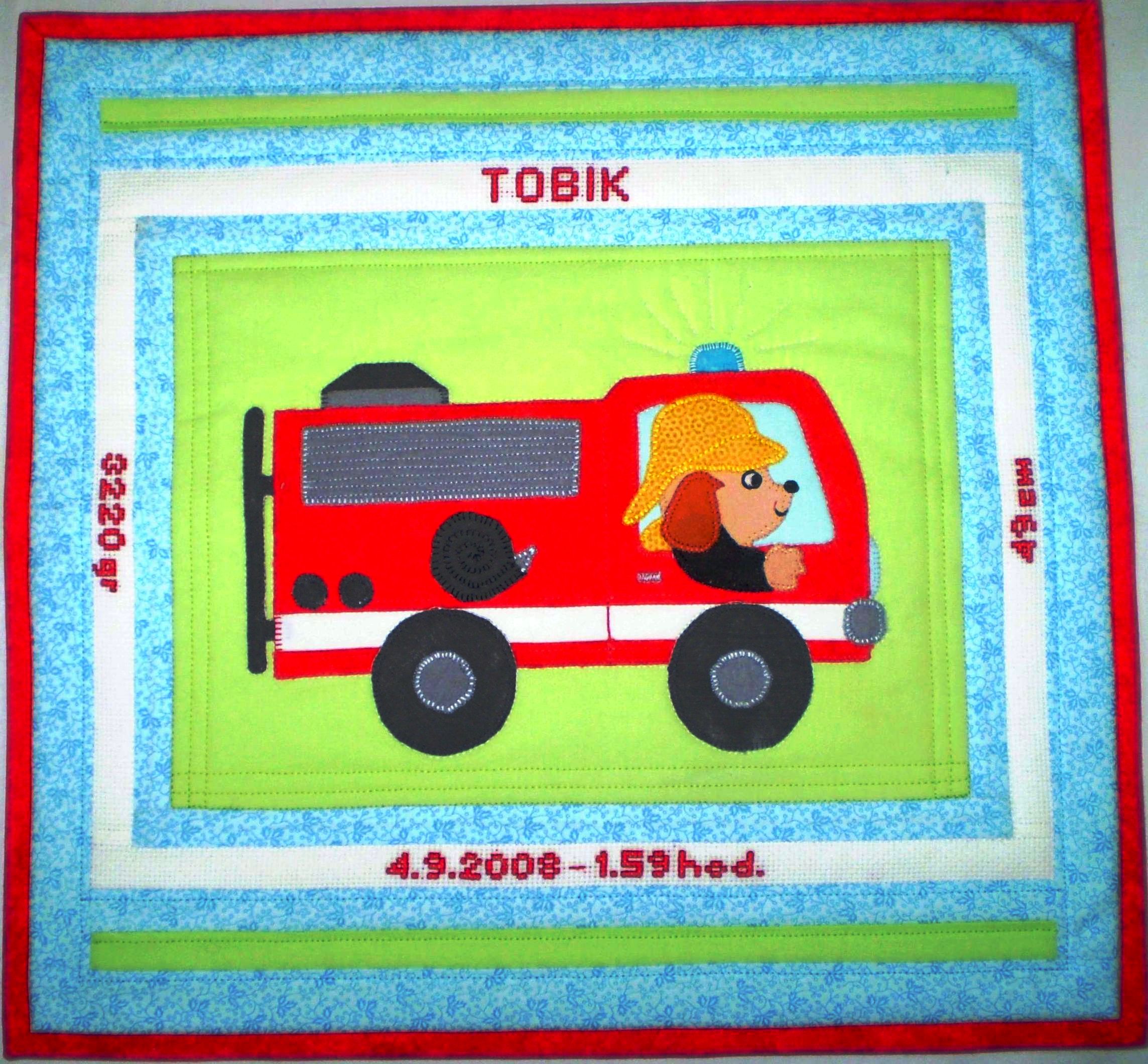 Vlaďka - polštářek - Tobik
