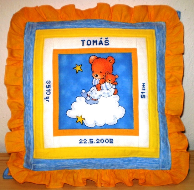 Vlaďka - polštářek  - pro Tomáška