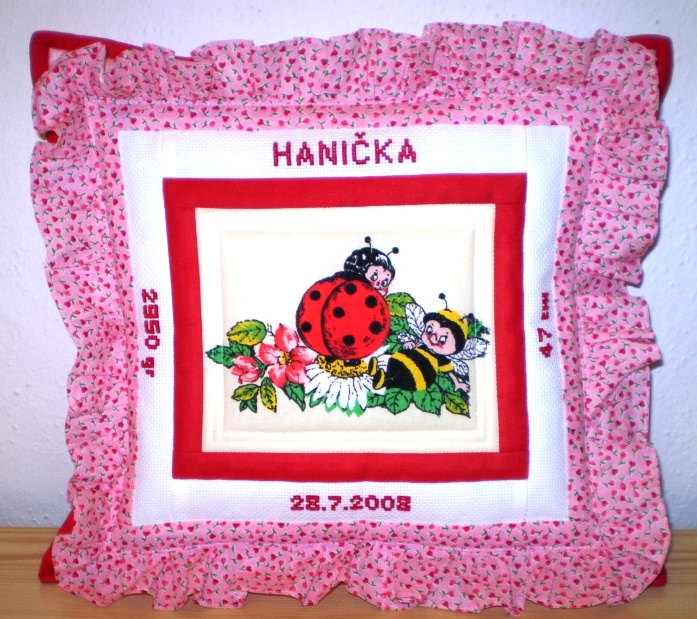 Vladka - polštářek - pro Haničku