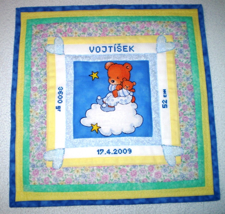 Vlaďka - polštář- pro Vojtíška